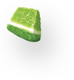 sour green apple flavored candie